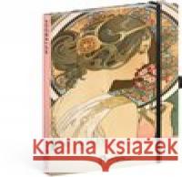 Notes Alfons Mucha - Petrklíč, tečkovaný  8595689343927 Presco Group