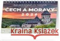 Stolní kalendář Nejkrásnější místa Čech a Moravy 2026  8595689353353 Presco Group