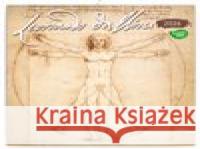 Poznámkový kalendář Leonardo da Vinci 2026  8595689356637 Presco Group