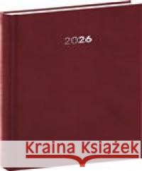 Denní diář Balakon 2026, bordó  8595689358013 Presco Group