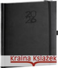 Týdenní diář Aprint Top 2026, černý  8595689358266 Presco Group