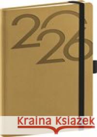 Kapesní diář Ajax 2026, zlatý  8595689358457 Presco Group