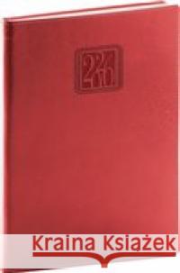 Kapesní diář Panama 2026, červený  8595689358839 Presco Group