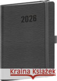 Kapesní diář Rivoli 2026, šedý  8595689359089 Presco Group
