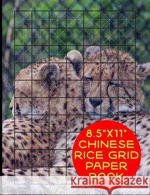 8.5x11 Chinese Rice Grid Paper Book Terri Jones 9781728867427 Independently Published - książka