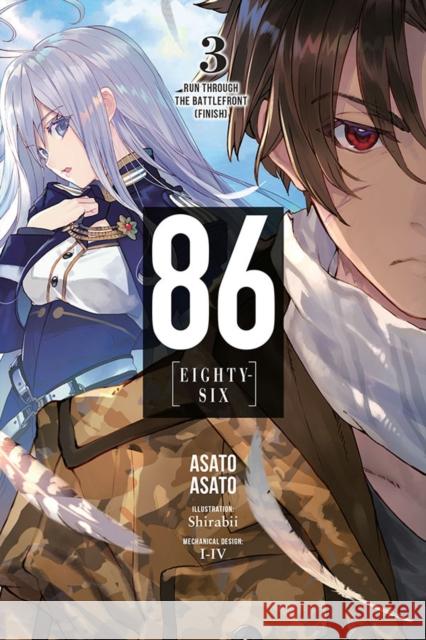 86 - EIGHTY SIX, Vol. 3 (light novel) Asato Asato 9781975303112 Yen on - książka