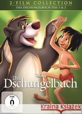 Das Dschungelbuch 1+2, 2 DVDs : Disney Classics + 2. Teil Kipling, Rudyard 8717418532604 Walt Disney Studios Home Entertainment