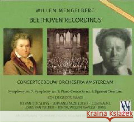 Symphonies No.7&9, Piano Concerto No.5, 2 Audio-CD Beethoven, Ludwig van 8720828354186