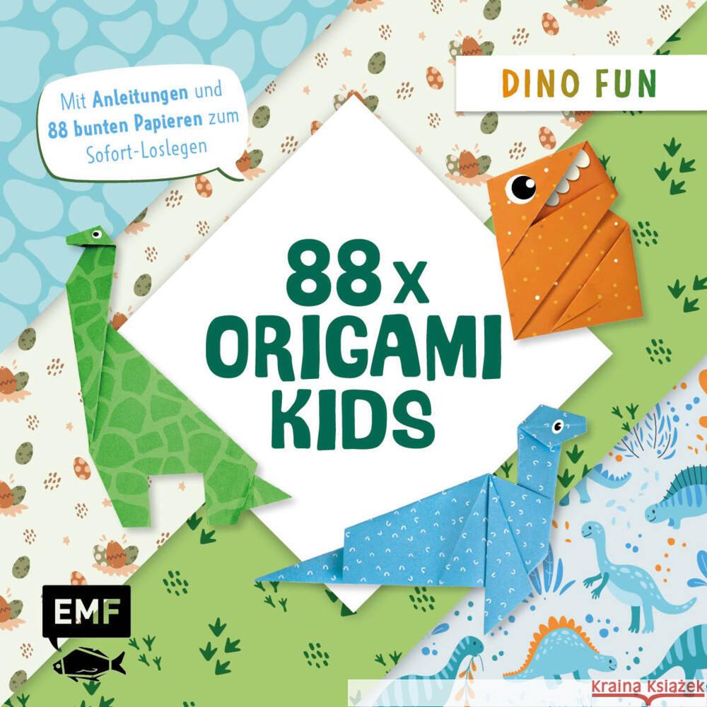 88 x Origami Kids - Dino Fun Precht, Thade 9783745915853 Edition Michael Fischer - książka