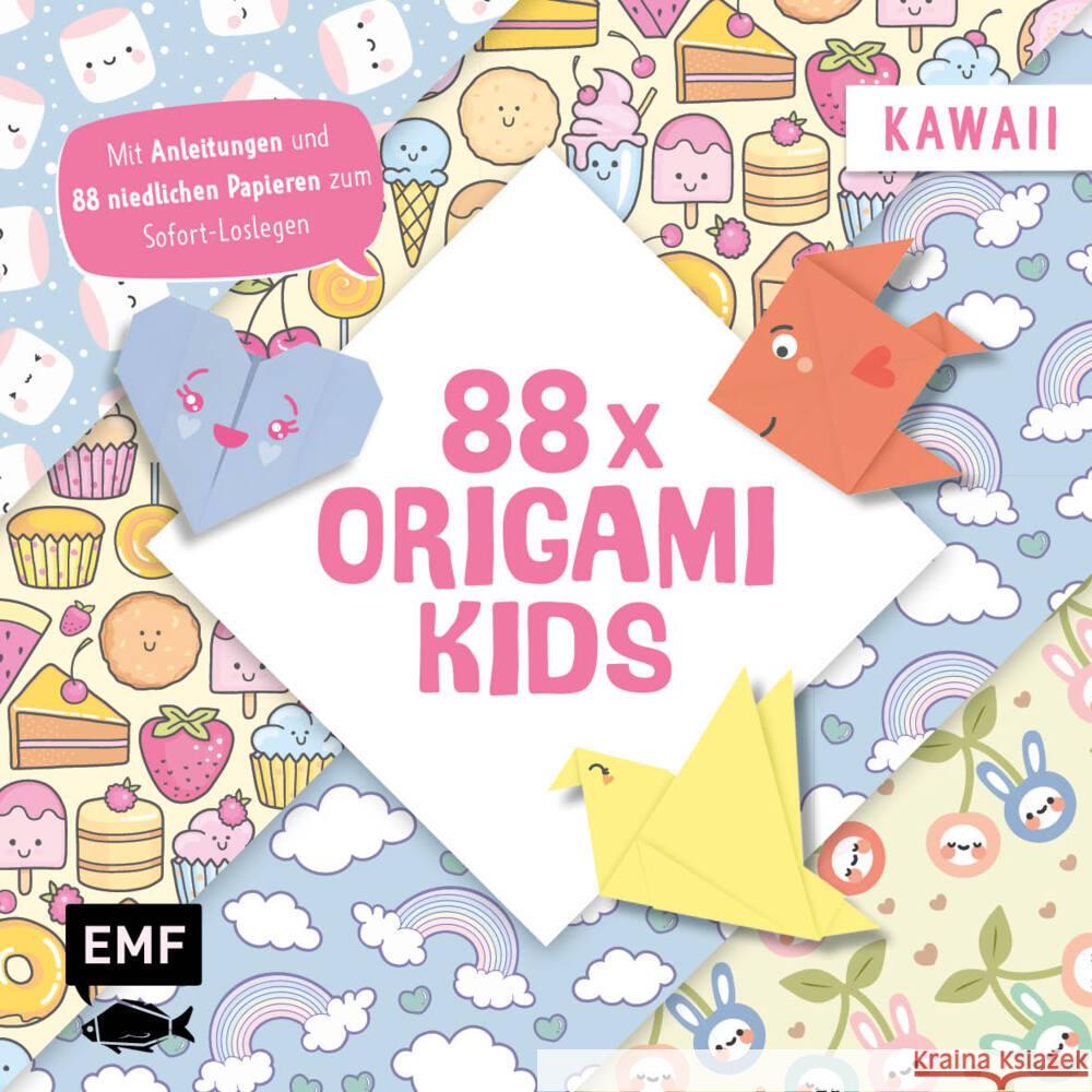 88 x Origami Kids - Kawaii Precht, Thade 9783745915303 Edition Michael Fischer - książka