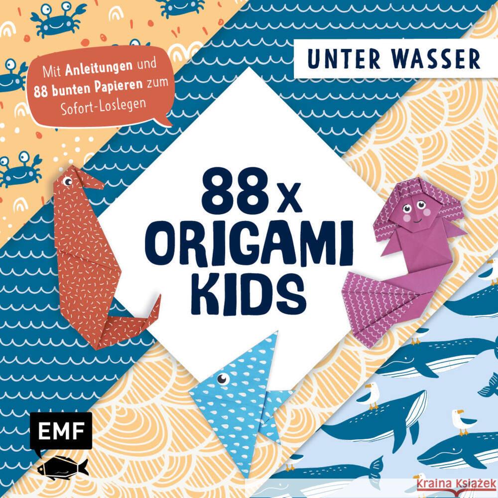 88 x Origami Kids - Unter Wasser Precht, Thade 9783745915846 Edition Michael Fischer - książka