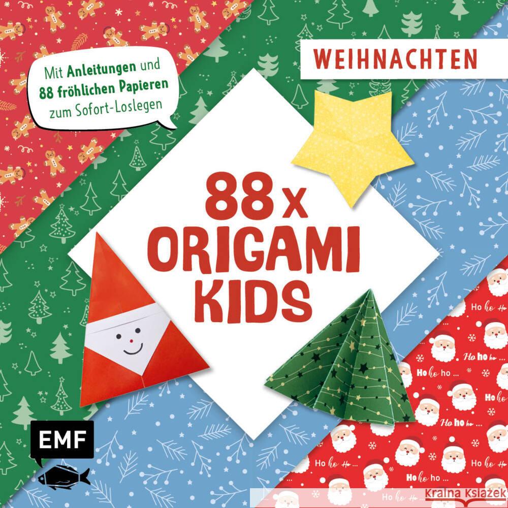 88 x Origami Kids - Weihnachten Precht, Thade 9783745917956 Edition Michael Fischer - książka