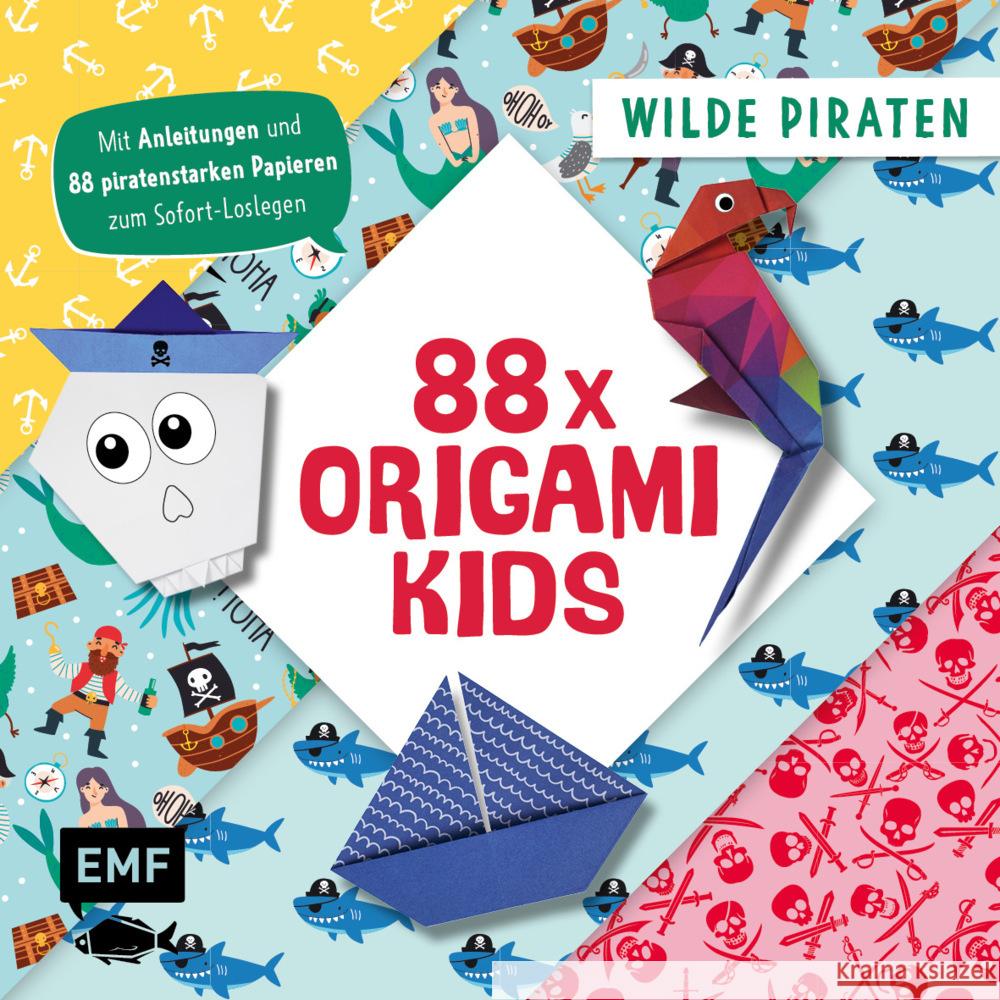 88 x Origami Kids - Wilde Piraten Precht, Thade 9783745917963 Edition Michael Fischer - książka