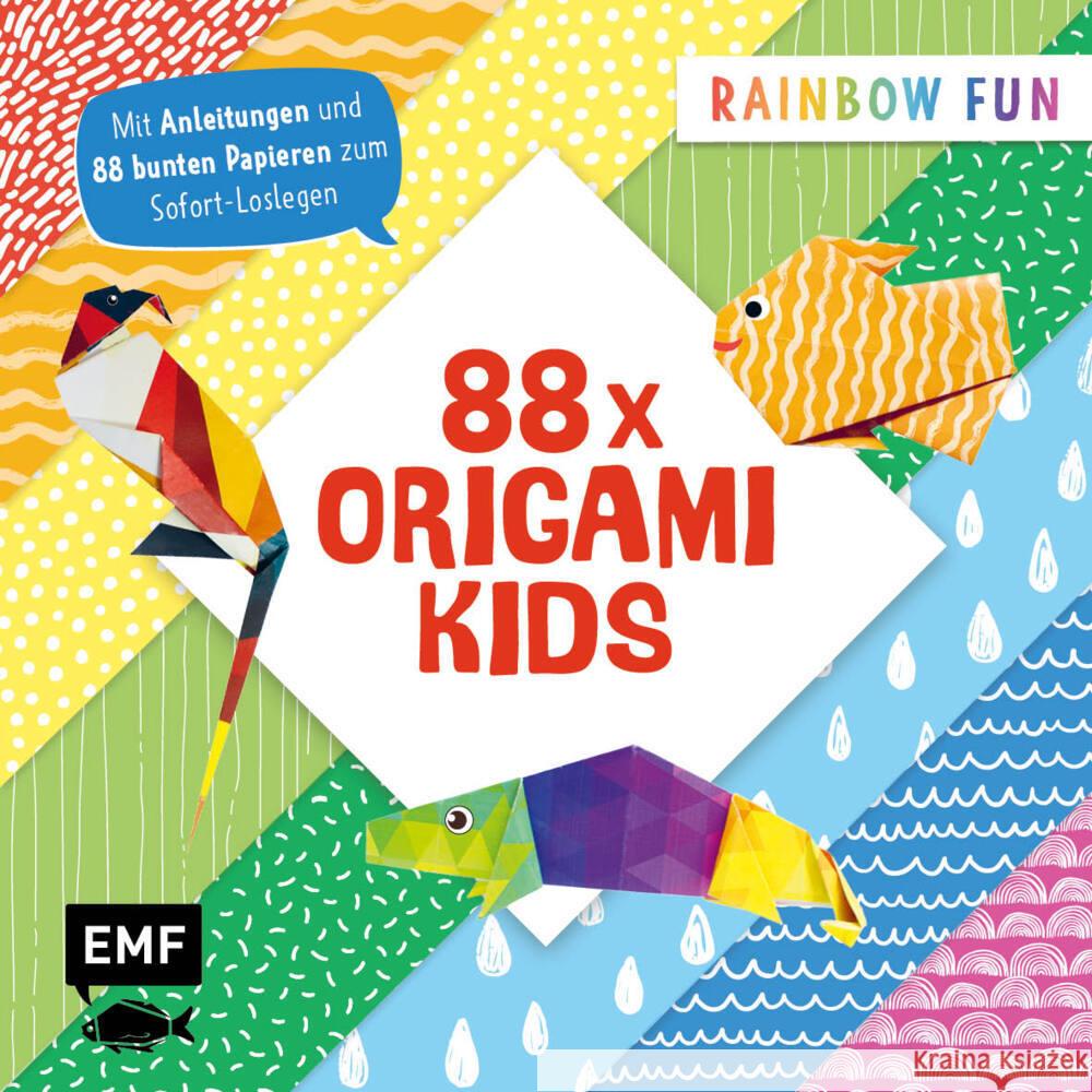 88 x Origami Kids - Rainbow Fun Precht, Thade 9783745910612 EMF Edition Michael Fischer - książka