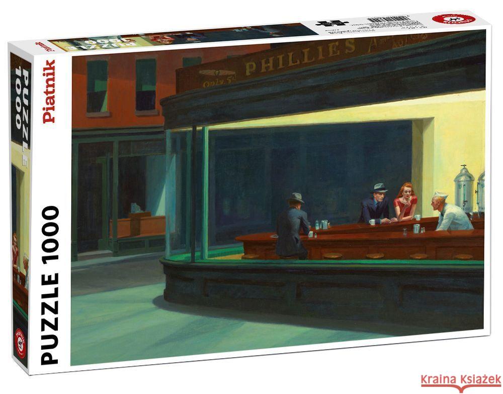 Puzzle 1000 Hopper Nighthawks PIATNIK  9001890538445 Piatnik
