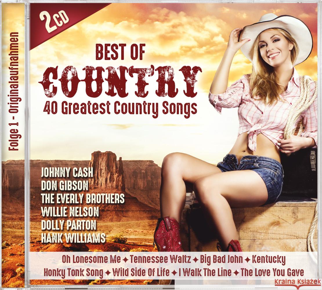 Best of Country, 2 Audio-CD diverse 9003549552703