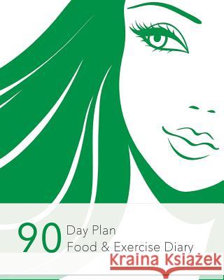 90 Day Plan, Food & Exercise Diary: The Body Plan Plus, B&W Version Bowers, Jonathan 9781540889089 Createspace Independent Publishing Platform - książka