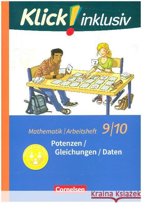 9./10. Schuljahr - Potenzen / Gleichungen / Daten : Arbeitsheft 2 Jenert, Elisabeth; Kühne, Petra 9783060021277 Cornelsen Verlag - książka