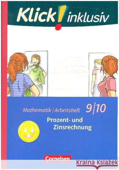 9./10. Schuljahr - Prozent- und Zinsrechnung : Arbeitsheft 3 Jenert, Elisabeth; Kühne, Petra 9783060021284 Cornelsen Verlag - książka