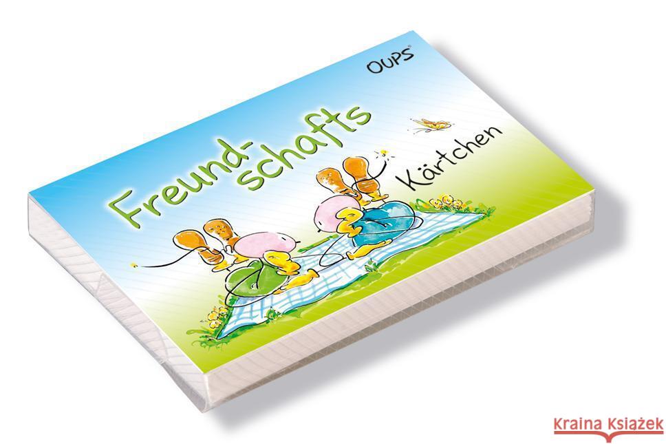 Oups Kärtchenbox - Freundschafts-Kärtchen Hörtenhuber, Kurt 9120077941165 WerteArt