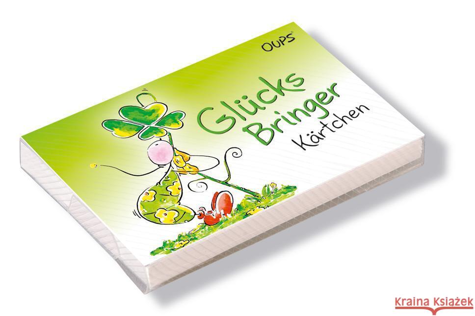 Oups Kärtchenbox - Glücksbringer Kärtchen Hörtenhuber, Kurt 9120077941219 WerteArt