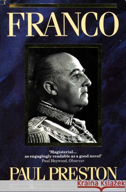 Franco Paul Preston 9780006862109 HarperCollins Publishers