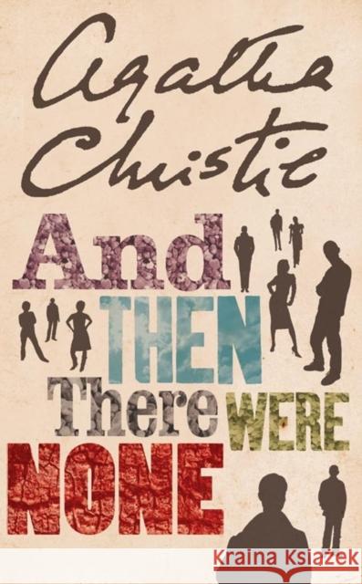 And Then There Were None Christie Agatha 9780007136834 HarperCollins Publishers