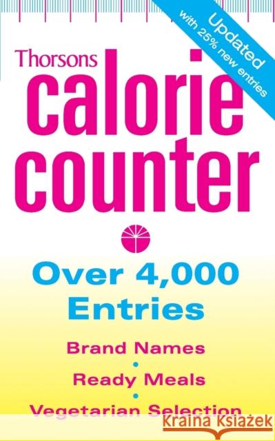 Thorsons Calorie Counter   9780007147465 HarperCollins Publishers