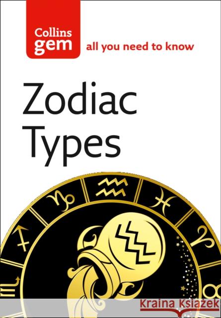 Zodiac Types   9780007178575 0