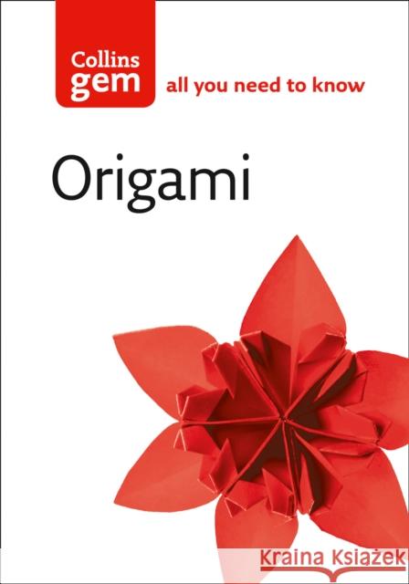 Origami   9780007188819 HarperCollins Publishers