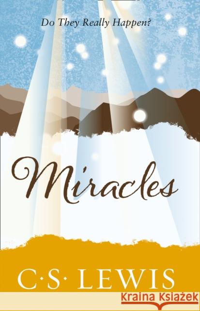 Miracles C  S Lewis 9780007461257 HarperCollins Publishers