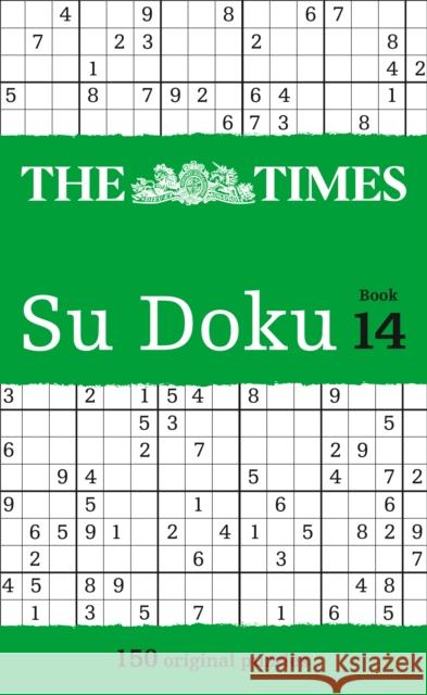The Times Su Doku Book 14: 150 Challenging Puzzles from the Times The Times Mind Games 9780007511990 HarperCollins Publishers