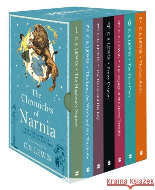 The Chronicles of Narnia box set C S Lewis 9780007528097 HarperCollins Publishers