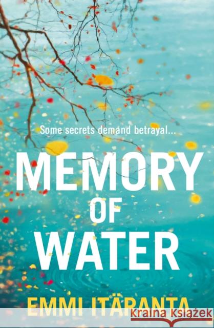 Memory of Water Emmi Itranta 9780007529940 HarperCollins Publishers