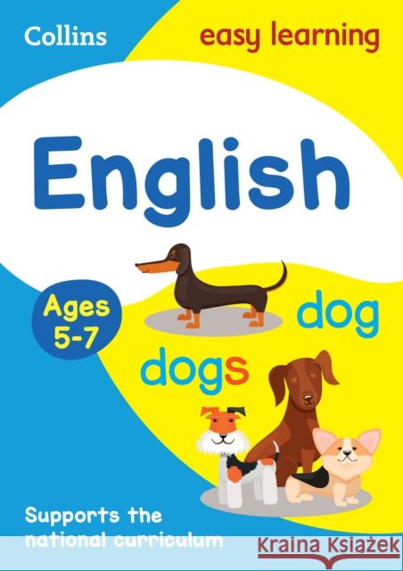 English Ages 5-7: Ideal for Home Learning Collins Easy Learning 9780007559848