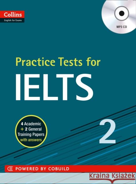 IELTS Practice Tests Volume 2: With Answers and Audio  9780007598137 HarperCollins UK