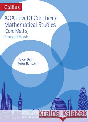 AQA Level 3 Mathematical Studies Student Book  9780008116200 HarperCollins Publishers