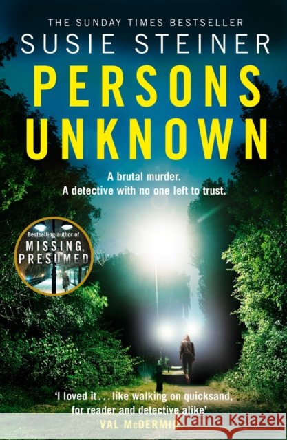 Persons Unknown Susie Steiner 9780008123376