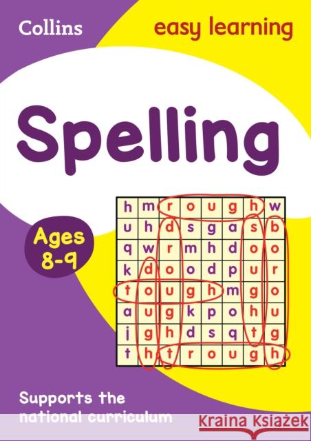 Spelling Ages 8-9: Ideal for Home Learning Collins Easy Learning 9780008134433 HarperCollins UK