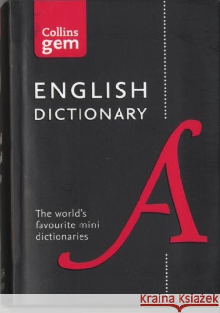 English Gem Dictionary: The World's Favourite Mini English Dictionary Collins Dictionaries 9780008141677 HarperCollins Publishers