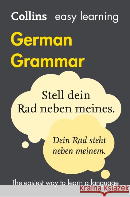 Easy Learning German Grammar: Trusted Support for Learning Collins Dictionaries 9780008142001 HarperCollins Publishers