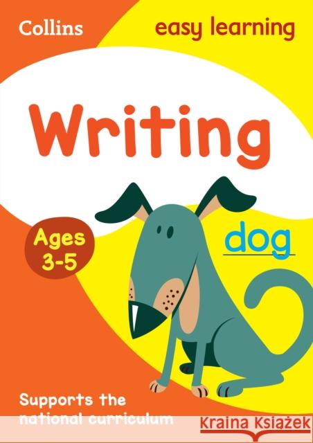 Writing Ages 3-5: Ideal for Home Learning   9780008151614 HarperCollins Publishers