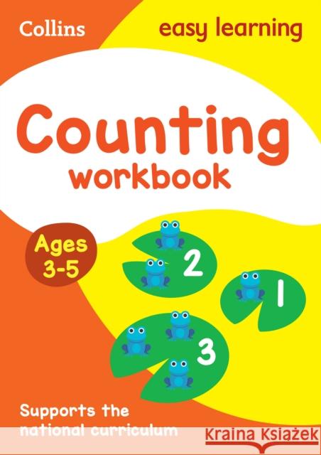 Counting Workbook Ages 3-5: Ideal for Home Learning Collins Easy Learning 9780008152284