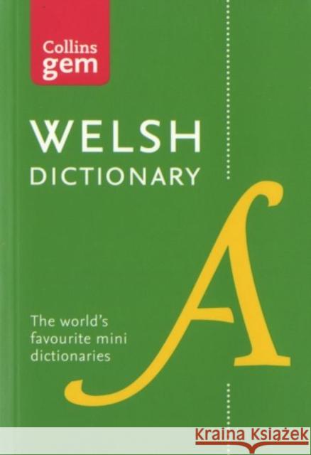 Welsh Gem Dictionary: The World's Favourite Mini Dictionaries Collins Dictionaries 9780008194833