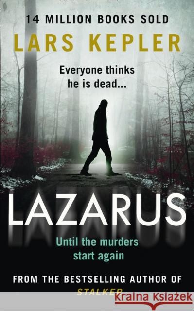 Lazarus Lars Kepler 9780008205980 HarperCollins Publishers
