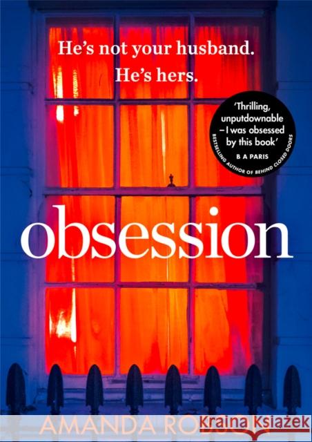 Obsession Amanda Robson 9780008212216 HarperCollins Publishers