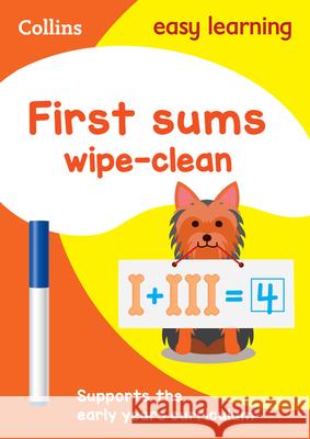 First Sums: Wipe-Clean [With Pen] Collins UK 9780008212940 