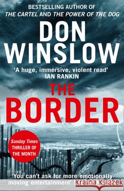 The Border Don Winslow 9780008227579 HarperCollins Publishers