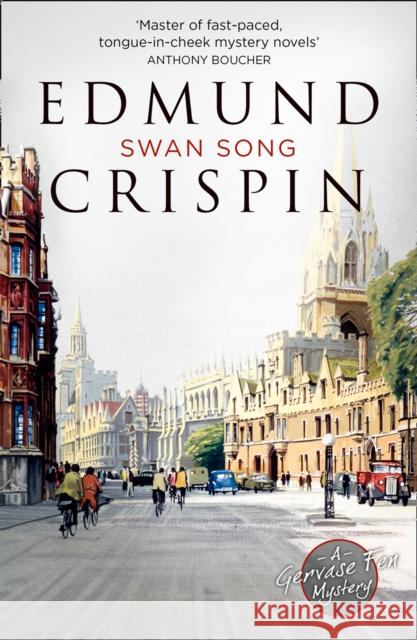 Swan Song Crispin, Edmund 9780008228033