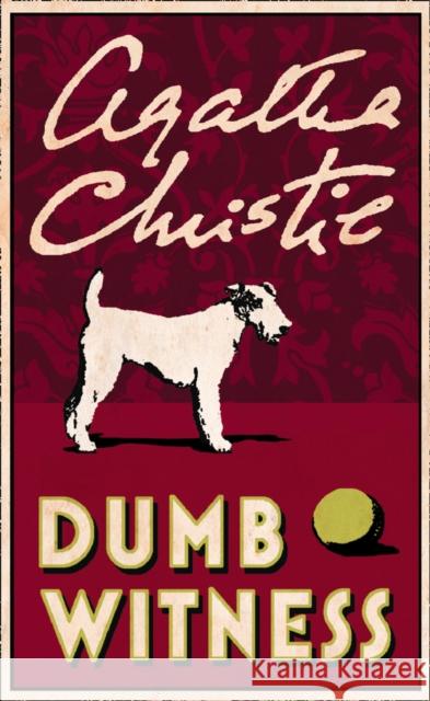 Dumb Witness Agatha Christie 9780008256012 HarperCollins Publishers